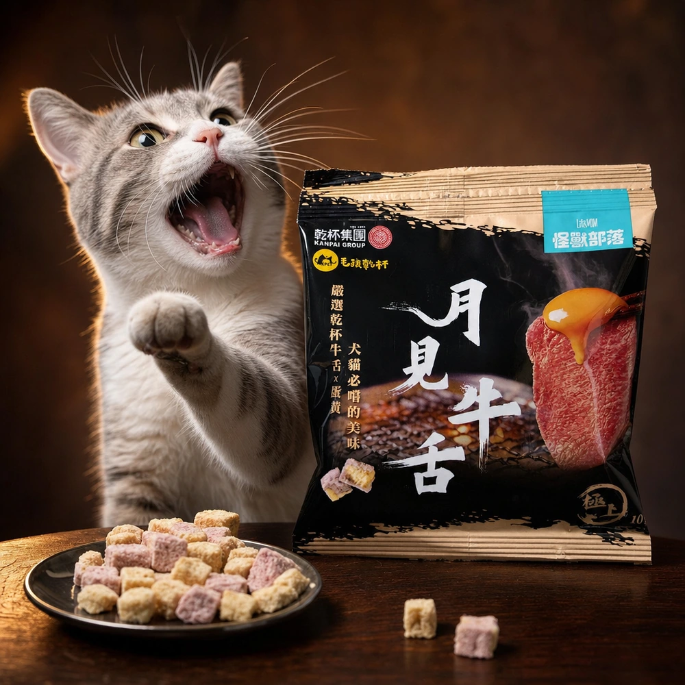 極上月見牛舌凍乾丁 月見牛舌