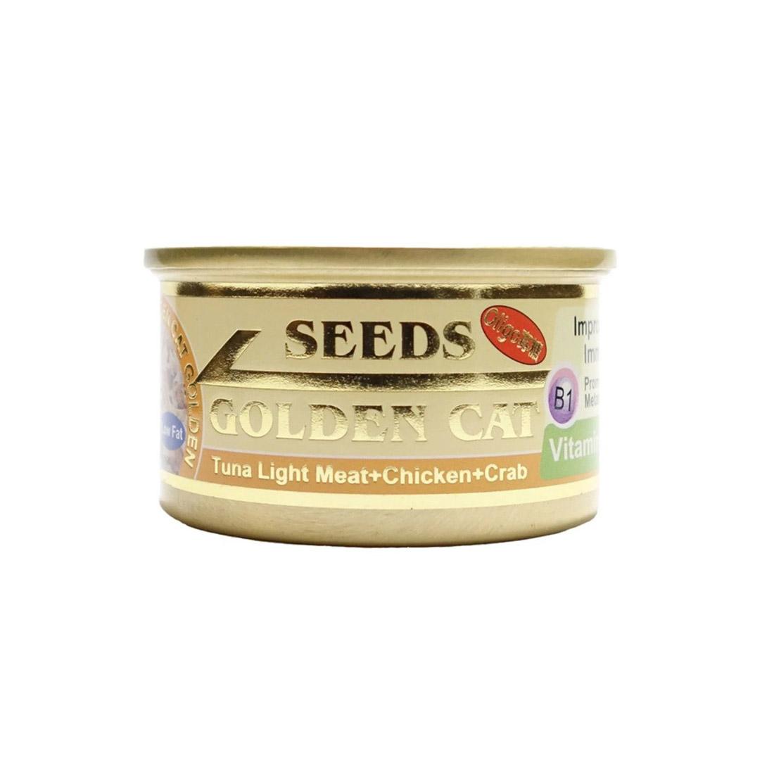 SEEDS惜時 GOLDEN CAT黃金貓罐 80g 圖 4