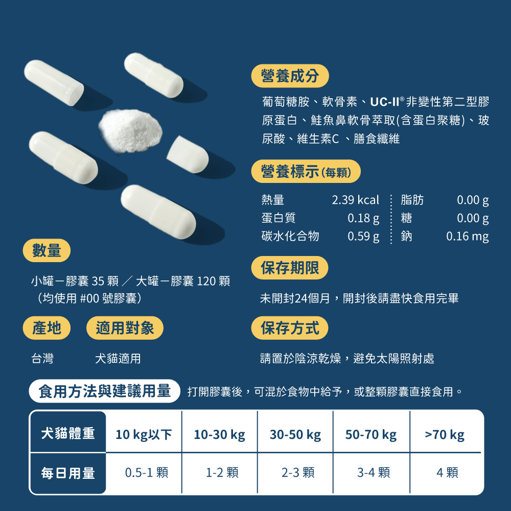 UC-II關節保養粉 圖 2